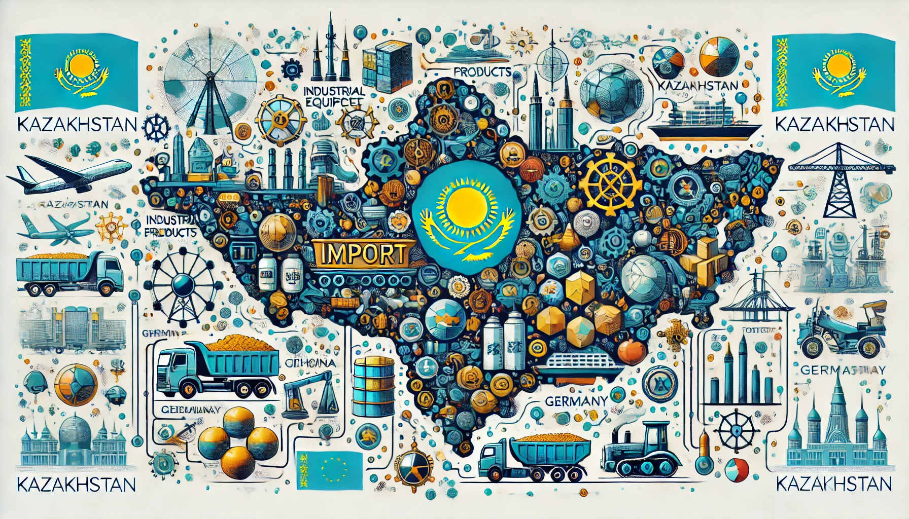 Қазақстанның импорт тауарлары: терең талдау және болашаққа көзқарас