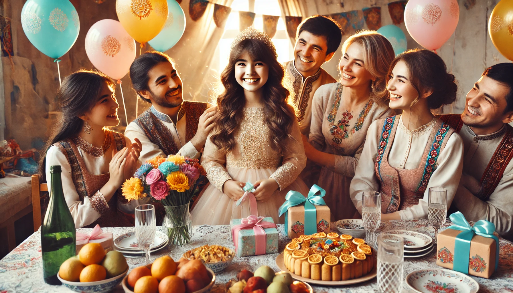 Әпкеге туған күнге тілек