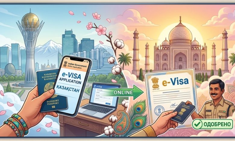 Виза в Индию для казахстанцев: e-Visa онлайн